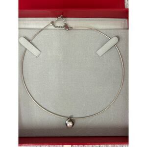 Red Envelope Sterling Silver Pearl Necklace #69550